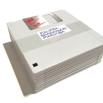 10x Emu Systems E-mu Emulator II Synthesizer Sampler E2 EII 3.5" Disks Sound Library Factory image 1
