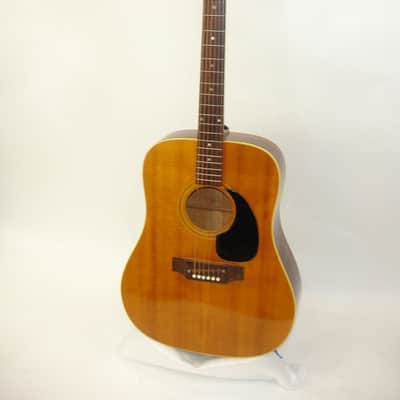 Vintage 1969 Gibson Blue Ridge Acoustic Guitar, Natural w/ Case image 2