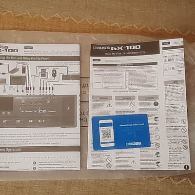 Boss GX-100 Guitar Effects Processor 2022 - Present - Black image 13