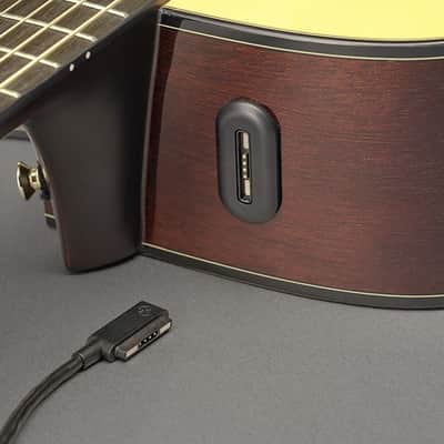 Yamaha TAG3 C SDB - Dreadnought TransAcoustic Guitar - Sand Burst image 8
