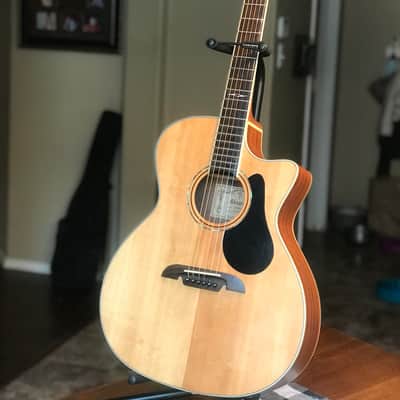 Alvarez AG60CE natural beautiful with B-band SYS550 under saddle transducer image 2