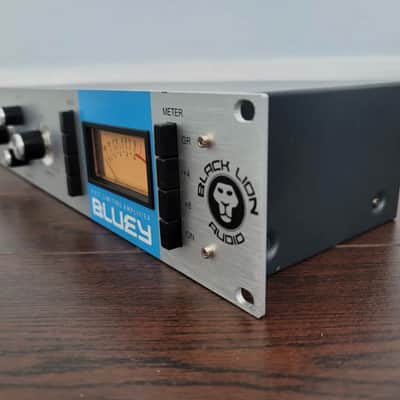 Black Lion Audio 1176 compressor BLUEY - Blue Stripe & Silver image 5