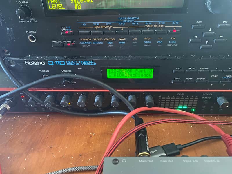 Roland D-110 Multi Timbral Sound Module