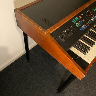 Rhodes Chroma 64-Key 16-Voice Polyphonic Analog Synthesizer 1982 - 1984 - Black w/ Wood Sides image 14