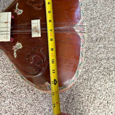 VINTAGE SITAR CHAITSINGH GUBAXSINGH Sitar Unlown image 9