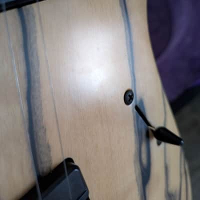 Legator NRF7-200 Ninja R 200 7-String Multi-Scale with Maple Fretboard 2010s Solid Purple Burl image 10