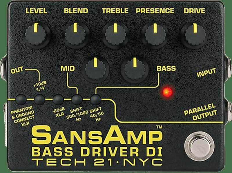 Tech 21 SansAmp Bass Driver DI (V2) ON ORDER ETA May 2026 image 1