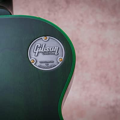 GIBSON USA Custom Shop M2M Les Paul Custom Widow "Green Widow + Ebony" (2024) image 16