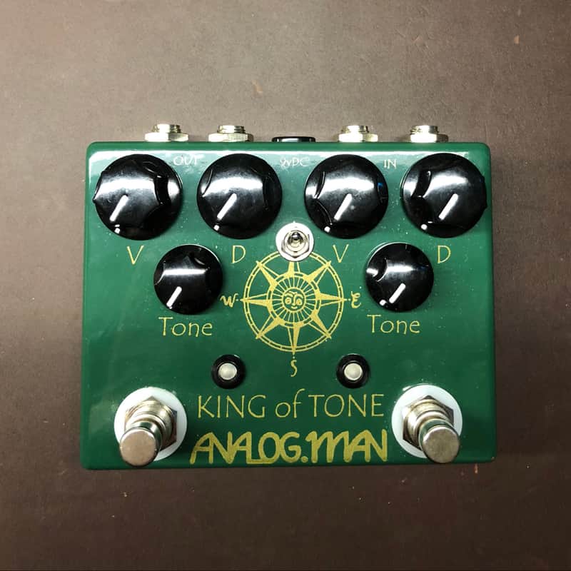 Analogman King of Tone V4 with Both Side High Gain Option | Reverb