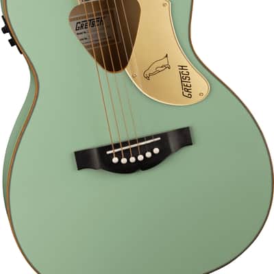 Gretsch G5021E Rancher Penguin Parlor Acoustic/Electric - Mint Metallic image 3
