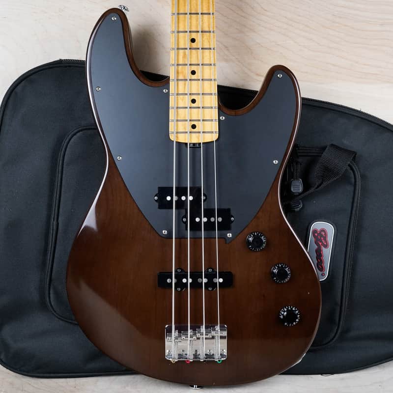 Greco BGB-1500 Bass IV MIJ 2018 Walnut Fujigen Japan w/ Gig Bag image 1