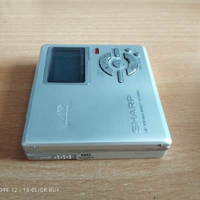 Sharp DR7 2002 - Sharp portable mini disc player MD Dr 7 working image 6