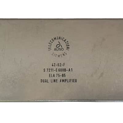 Siemens AUSO ELA 75-85 Dual Line Verstärker Bild 3