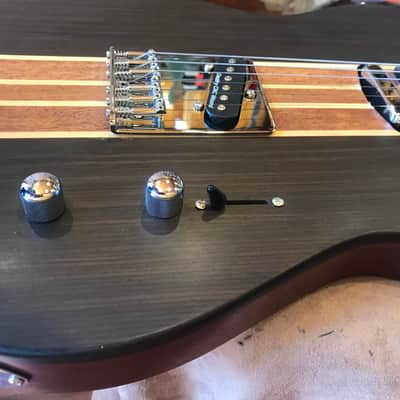 Wolf TC-1 Telecaster(Neck-Through) - Walnut (Moon Dot Inlay) w/gig bag image 5