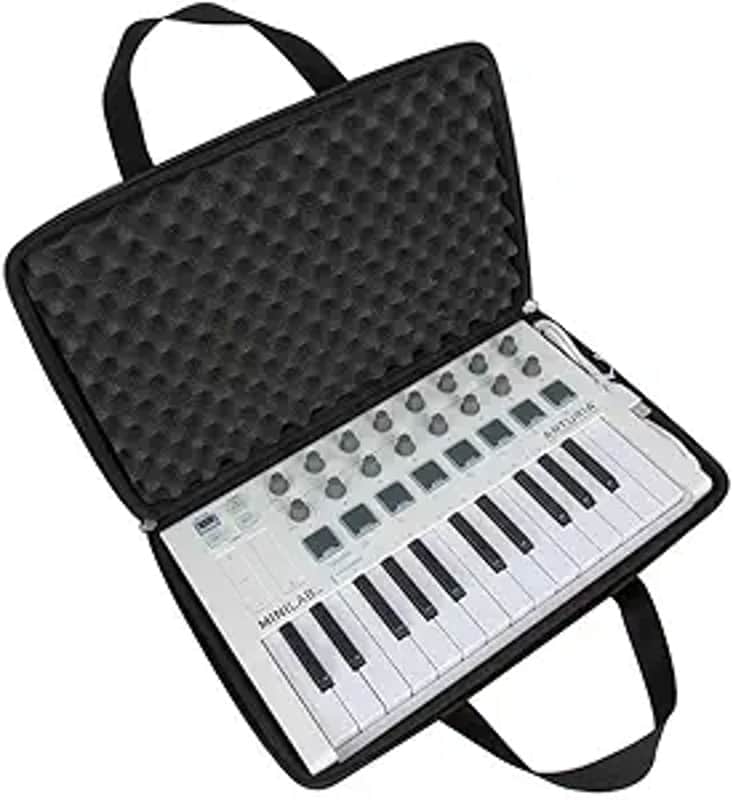 Travel Case for Arturia MiniLab MKII/Arturia MiniLab 3 Mini Inverted MIDI Controller image 1