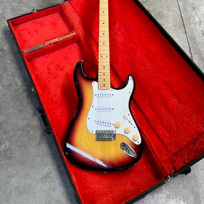 Greco Sparkle Sounds Strat 1977 Sunburst original vintage MIJ Japan Matsumoku Fujigen Stratocaster image 6