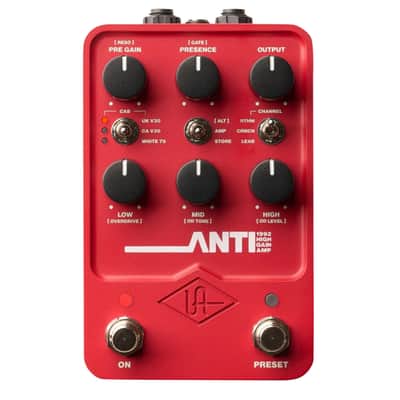 Universal Audio ANTI 1992 High Gain Amp  2024 - Present - Red image 1