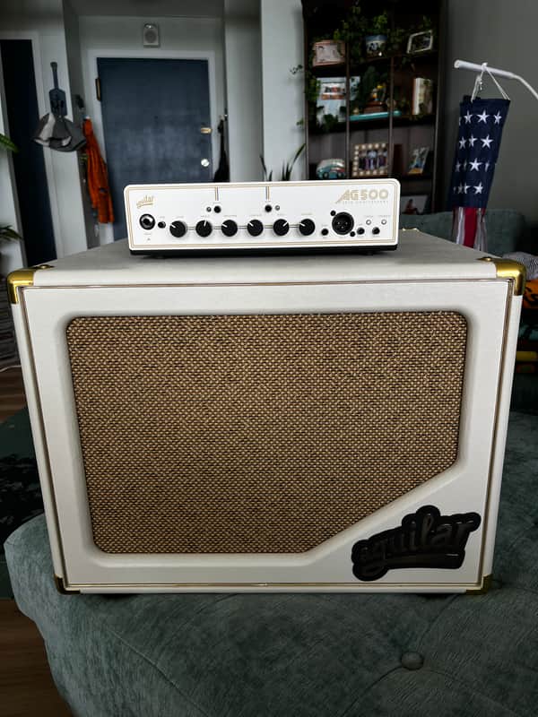 Aguilar SL112 30th Anniversary + Aguilar AG500 30th Anniversary - Matching Bundle image 1