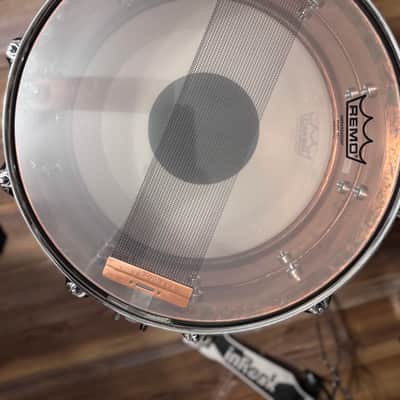 Ludwig LC608R 14x8 Raw Copperphonic 2020-present - Raw Copper Patina image 7