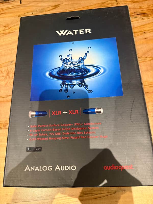 Audioquest Water XLR 2M XLR Pair image 1