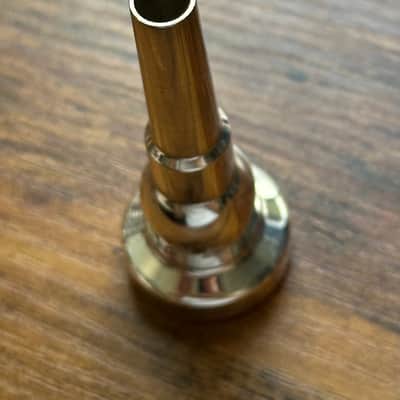 GR Haefner 1HX Cor 3 Cornet Mouthpiece - Silver image 3