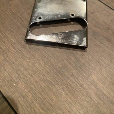 1964 Fender Telecaster bridge with saddles image 3