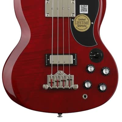 Epiphone EB-3 Bass Guitar - Cherry image 2