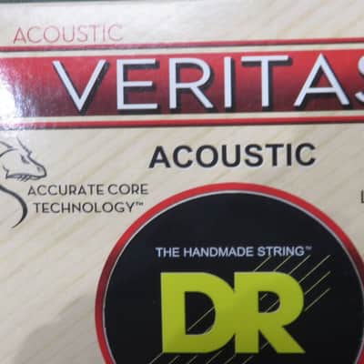 DR VTA-11 Veritas Phosphor Bronze Acoustic Guitar Strings - Custom Light (11-50) image 2