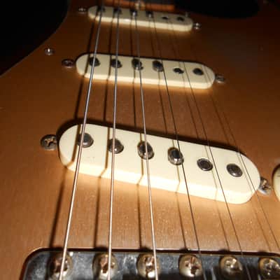 2008 Fender 60's Road Worn Stratocaster w/ Custom Shop Loretta Diaz (LD)hand wound Fat-60s image 4
