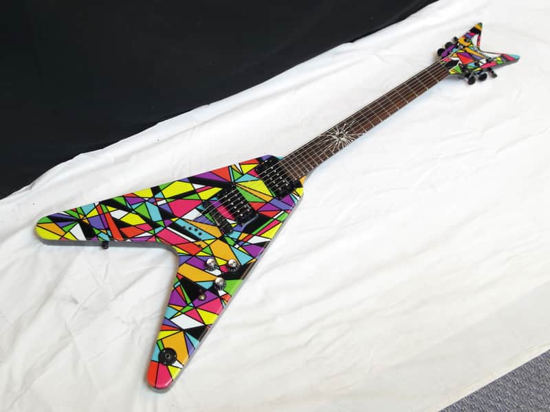Dean Michael Schenker Kaleidoscope V electric Guitar Brand New