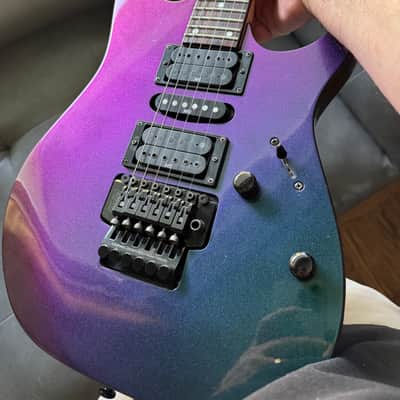 Ibanez RG470 - 1996 - Custom ChromaLusion Finish - Very Unique! image 1
