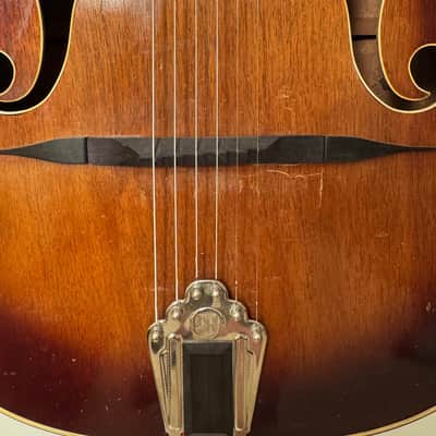 Couesnon F-hole 1940's - Sunburst Selmer style guitar image 7