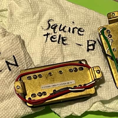 Squier Humbucker pickup set image 9