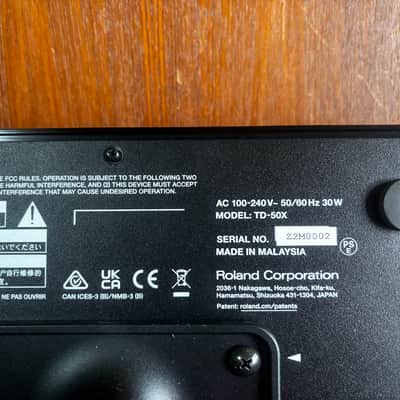 Roland V-Drums TD-50X Electronic Drums Sound Module image 4