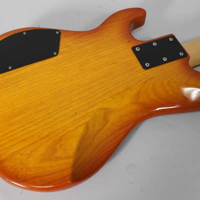1995 G&L L-5500 Transparent Amber 5-String Active Bass w/HSC image 13