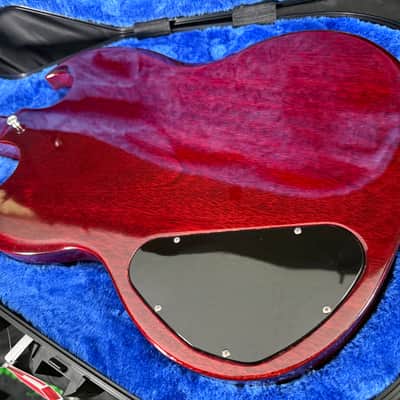 Vintage 1968 Gibson SG Standard "Large Guard" with Maestro Vibrola - Cherry w/OHSC image 13