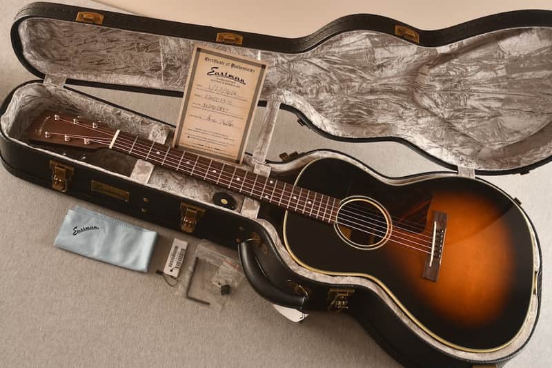 Eastman E20OOSS-TC 00 Acoustic Guitar – Sunburst, Thermo-Cured Adirondack Spruce & Rosewood #M2403847 image 1