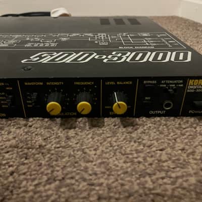 Korg SDD-3000 Digital Delay 1980s - Black image 9