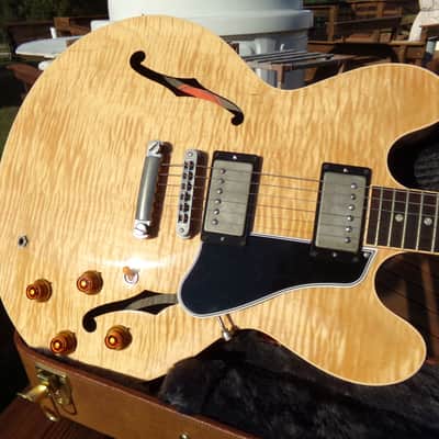 2013 Gibson ES-335 highly flamed maple - natural finish image 9