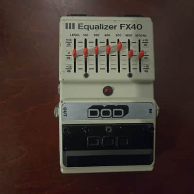 DOD FX40 Graphic EQ Pedal, Super Clean, Tone! 1970's-1980's image 4