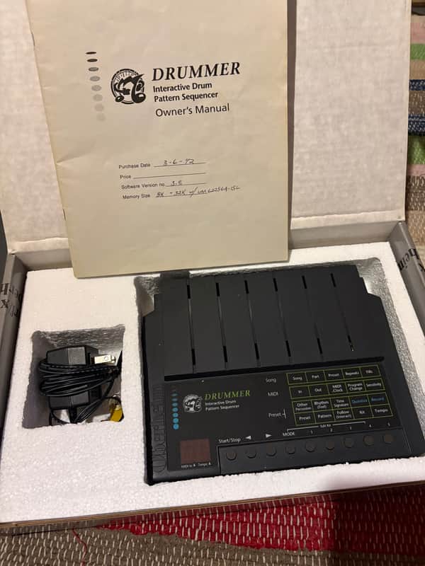 Oberheim Perf/x Drummer Interactive Drum Pattern Sequencer