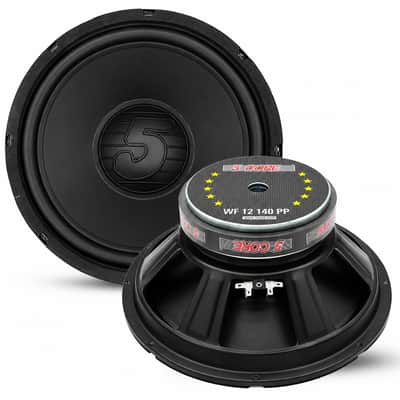 5 Core 12 Inch Car Woofer Audio Pair 400W 4Ohm Deep Bass Replacement Subwoofer for SUV Truck image 2