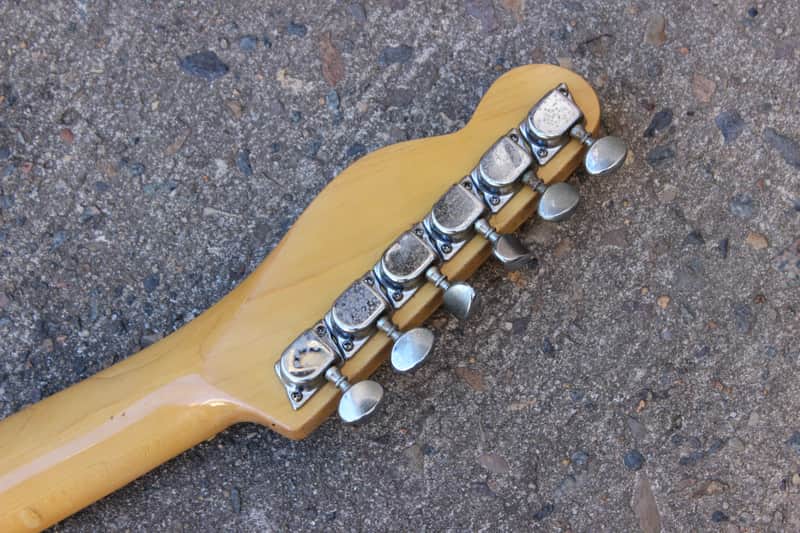 1974 Teisco TE-380W Telecaster Custom (Cream) MIJ Japan Electric