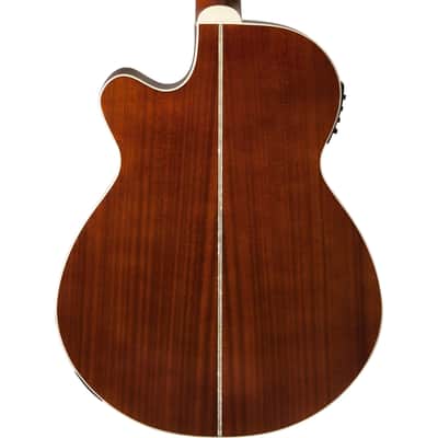 Oscar Schmidt OG10CESM Concert Cutaway Acoustic-Electric  Guitar, Spalted Maple image 5