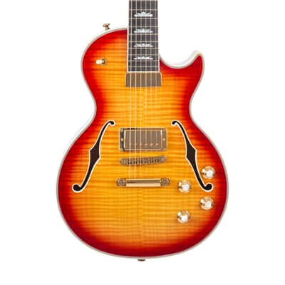 Gibson 2015 Les Paul Supreme Electric Guitar w/Case, Heritage Cherry Sunburst Perimeter, 15007XXXX image 4