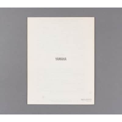 Yamaha SY55 MIDI Data Format Owner's Manual image 3