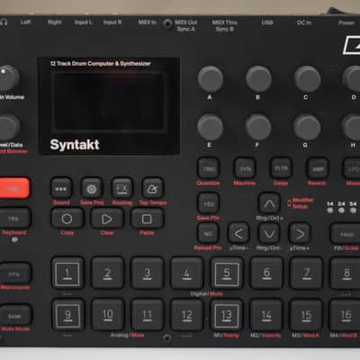 Elektron Syntakt 12 Track Drum Computer & Synthesizer w/ Box & Extras #58703 image 4