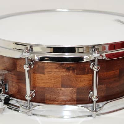 Holloman Custom Drums 5x14" Walnut - hand rubbed urethane over danish oil image 4