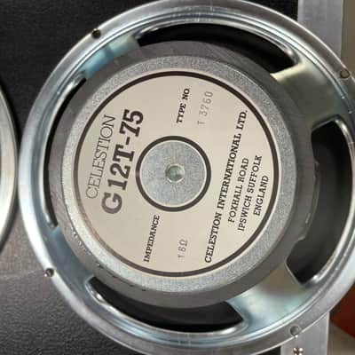 Celestion T3760 G12T-75 12" 75-Watt 16 Ohm Jubilee Cab Speaker 1987 - Silver image 5