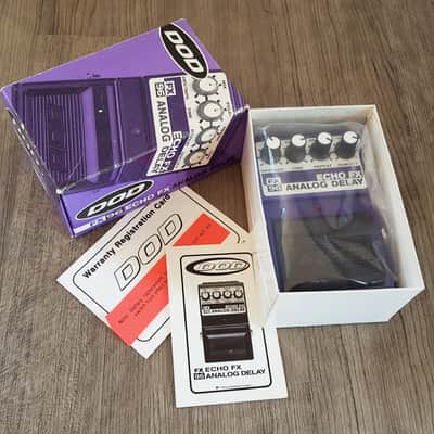 (MINT) DOD Analog Delay FX96 1990s - Blue image 1